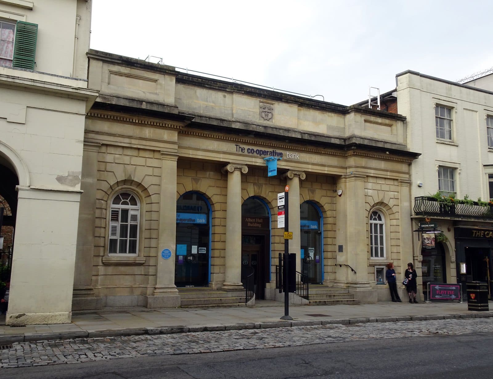 The Albert Hall building on Colchester High Street
